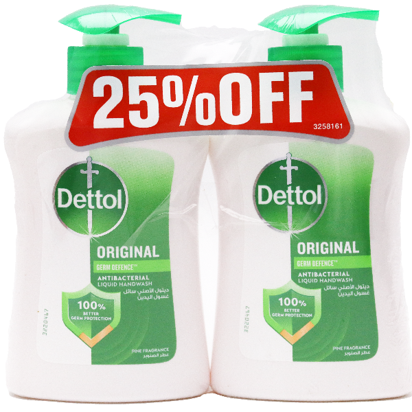 Dettol Hand Wash Original 2X200ml