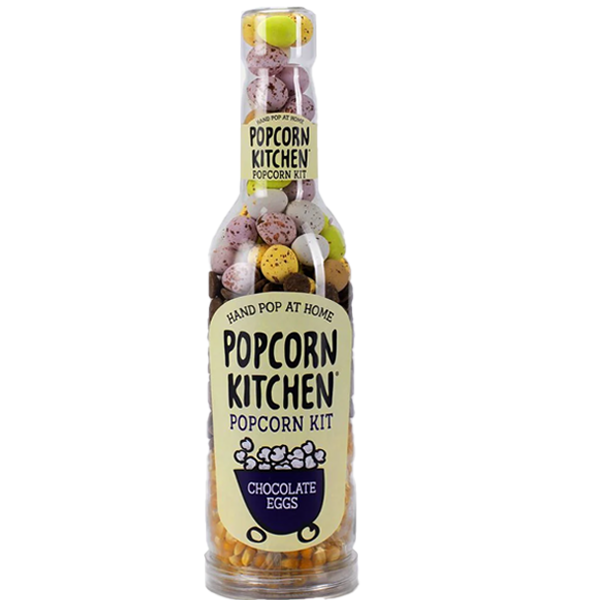 Popcorn Kitchen Chocolate Eggs Gift Bottle 440g