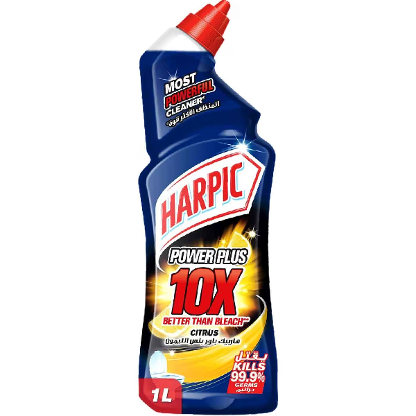 Harpic Toilet Cleaner Liquid Power Plus Citrus 1ltr