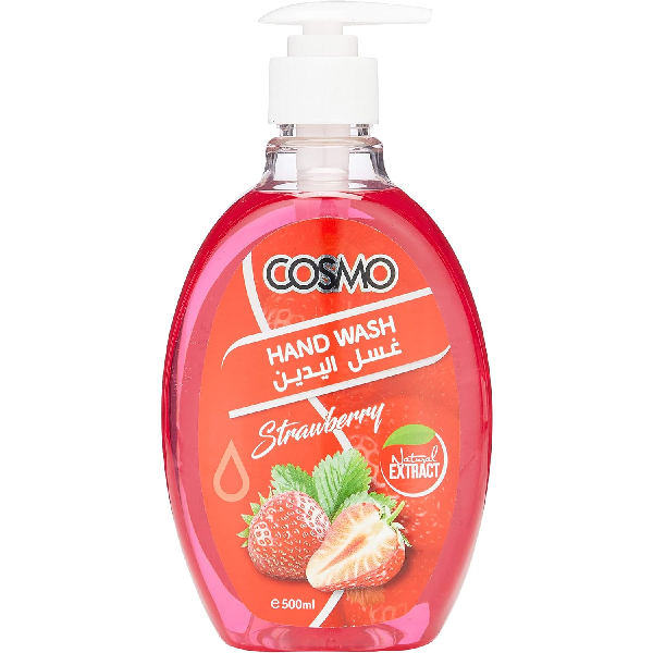 Cosmo Hand Wash Strawberry 500ml