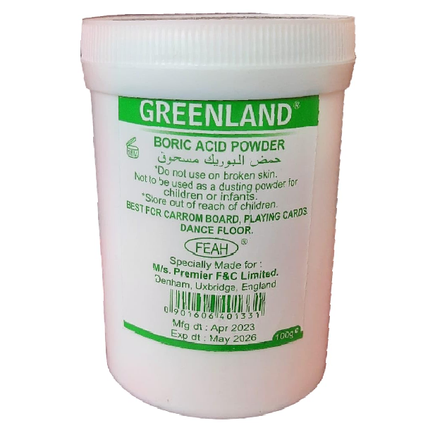 Greenland Boric Acid Powder 100g