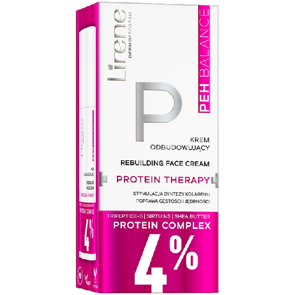 Lirene Protein Therapy Face Cream 4% 40ml 7678