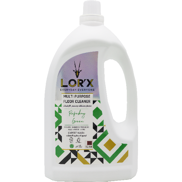 Lor'x Multi Purpose Floor Cleaner Refreshing Green 3Ltr