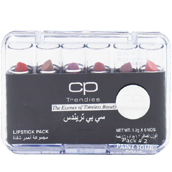 CP Trendies Mini Lipstick 6pc