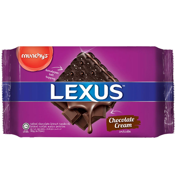 Munchys Lexus Salted Choco Sandwich 190g