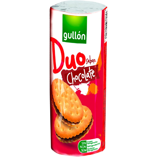 Gullon Duo Milk Chocolate Biscuit 145g