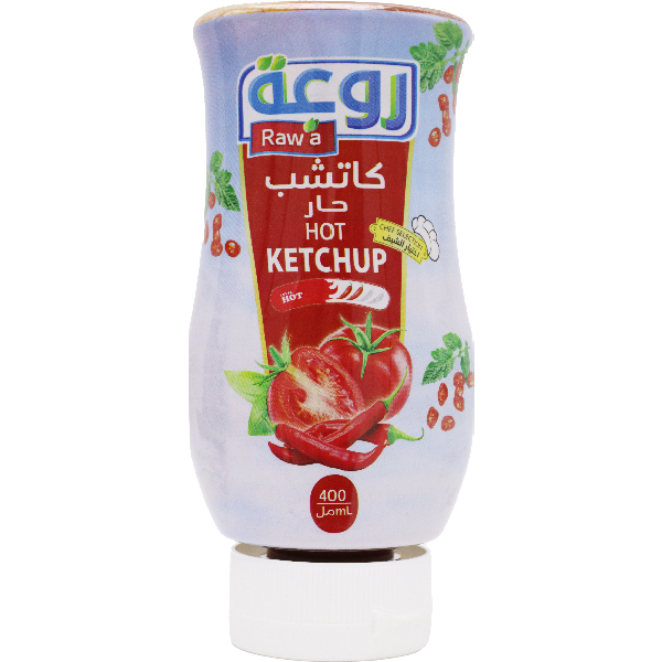 Rawa Hot Ketchup Squeeze 400g