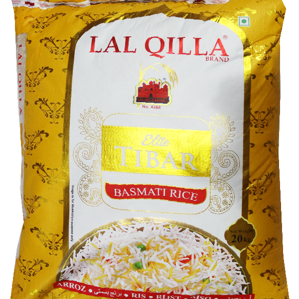 Lal Qilla Elite Tibar Basmati Rice 20Kg