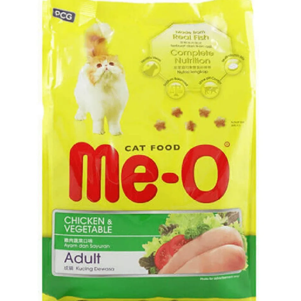 Me-O Dry Cat Food Chicken And Vegetable 450g