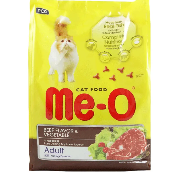 Me-O Dry Cat Food Beef And Vegetable 450g