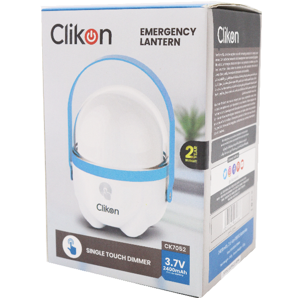 Clikon Led Camping Lantern 2400Mah Ck7052