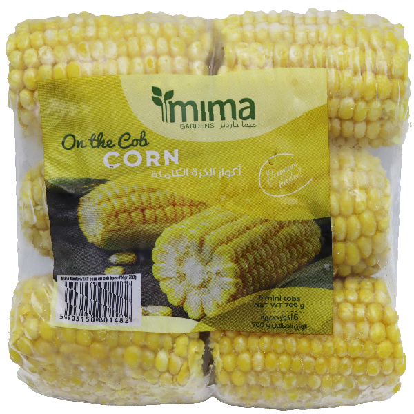 Mima Garden Frozen Corn On Cob 700g