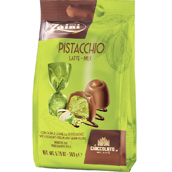 Zaini Pralines Pistacchio Bag 163g