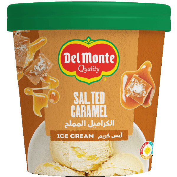 Delmonte Salted Caramel Icecream 125ml