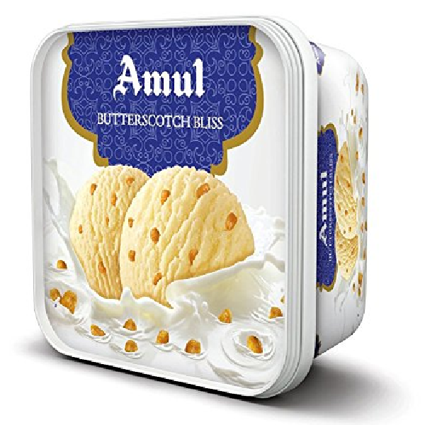 Amul Butterscotch Bliss Ice Cream 1L