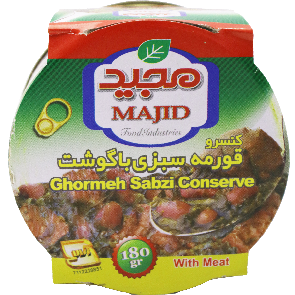 Majid Canned Ghormeh Sabzi 180g