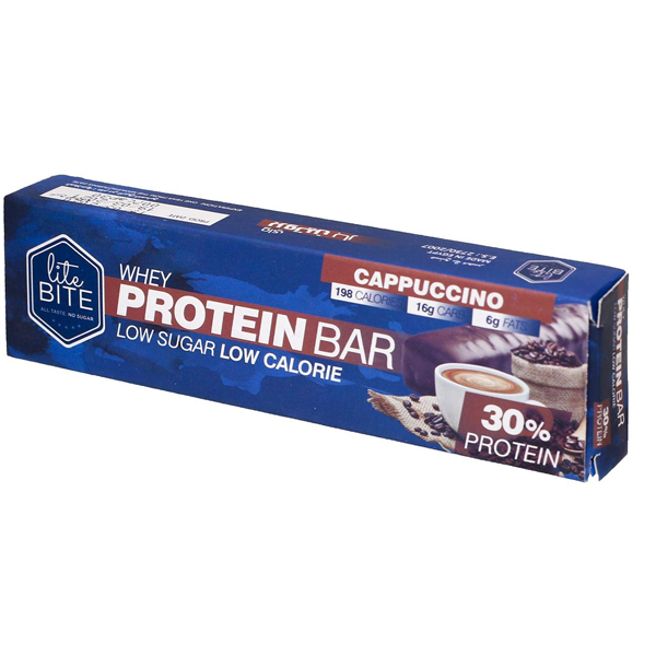 Lite Bite 30% Whey Protein Bar Cappuccino 70g