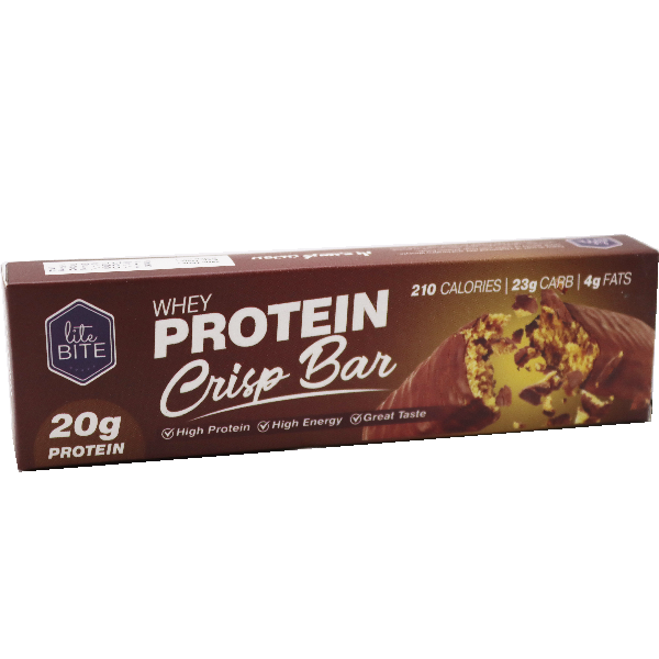 Lite Bite 30% Whey Protein Bar Crisp 70g