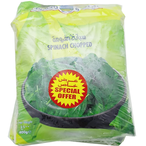 Chtaura Spinach Cut 3x400g