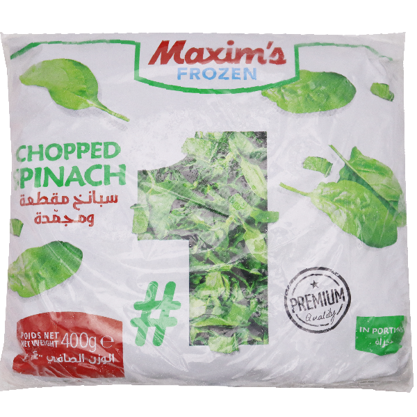 Maxims Frozen Spinach Assorted 3x400g