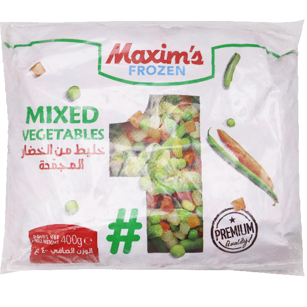 Maxims Frozen Mix Vegetable Assorted 3x400g