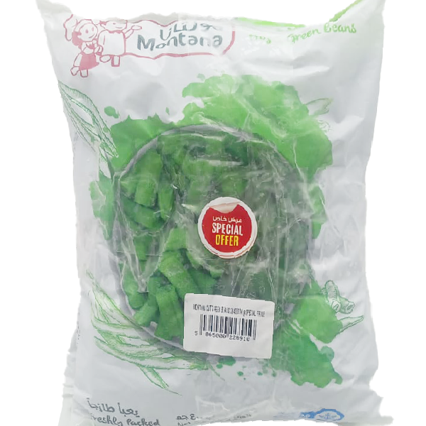 Montana Frozen Cut Green Beans 3X400g