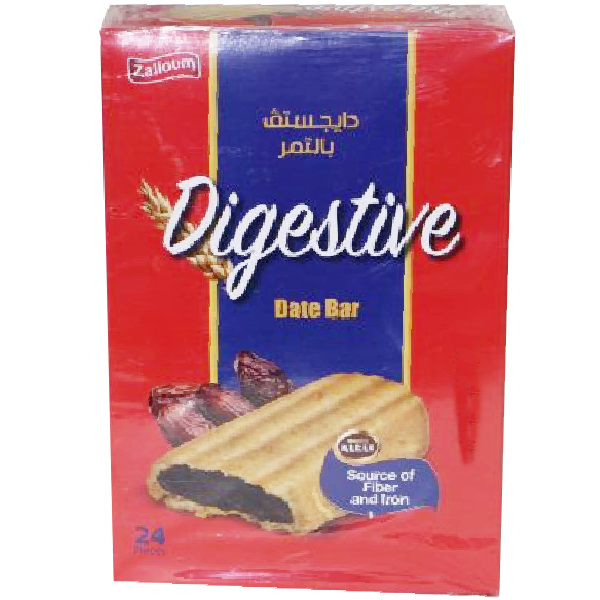 Zalloum Digestive Date Bar 24X37g