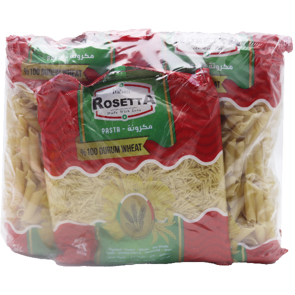 Rosetta Pasta Assorted 5X400g