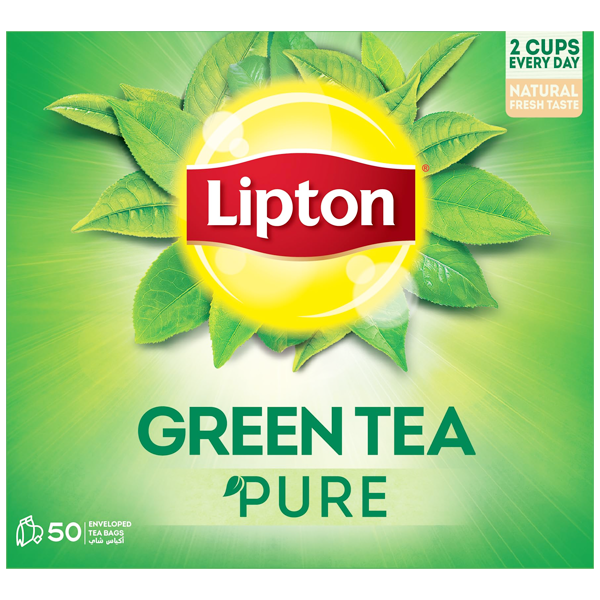 Lipton Green Tea Pure Envelope 50X1.5g