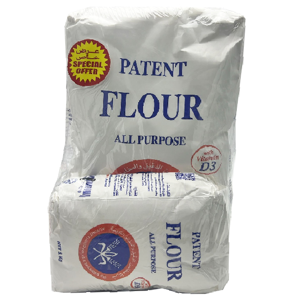 Kuwait Flour Mills And Bakeries Patent All Purpose Flour 5Kg +1Kg