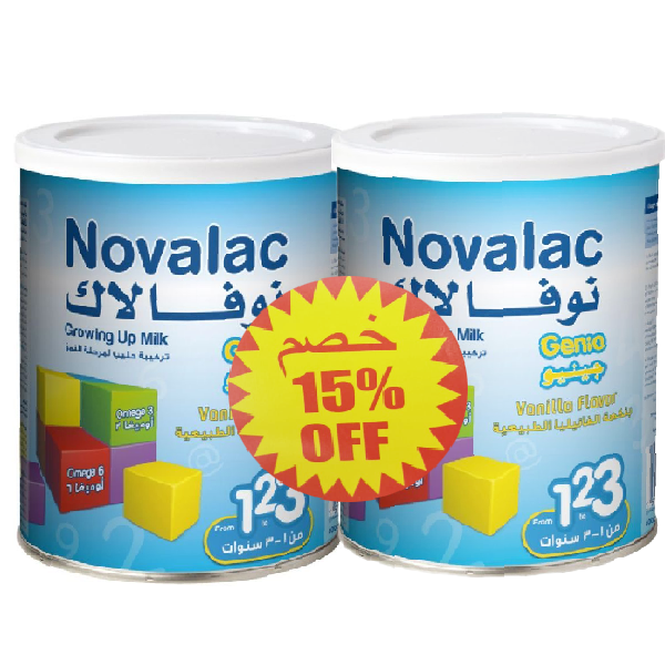 Novalac Baby Milk No-(03) 2X400g 15% Off