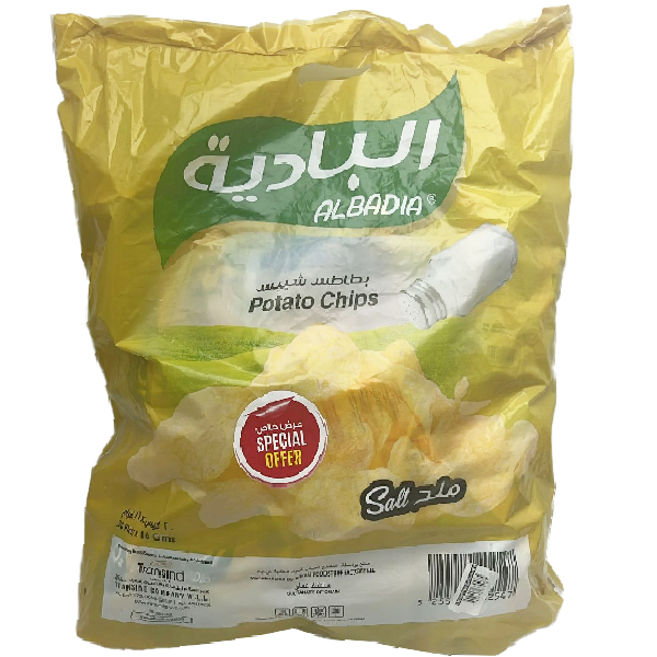 Al Badia Potato Chips Assorted 20X16g