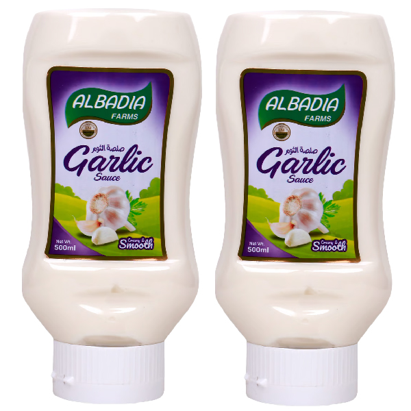 Al Badia Garlic Sauce 2X500Ml