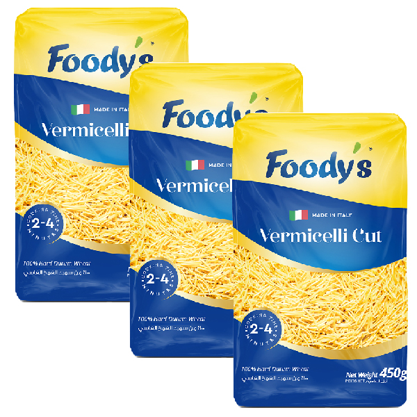 Foodys Vermicelli 3X450g