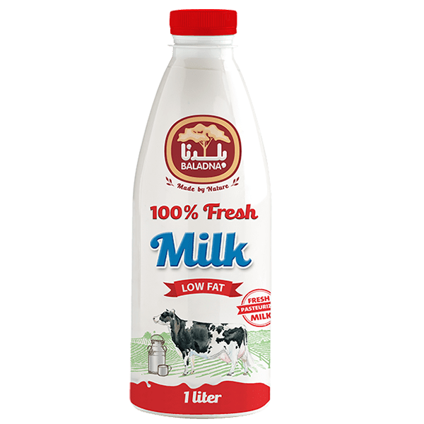 Baladna Fresh Milk Low Fat 1L