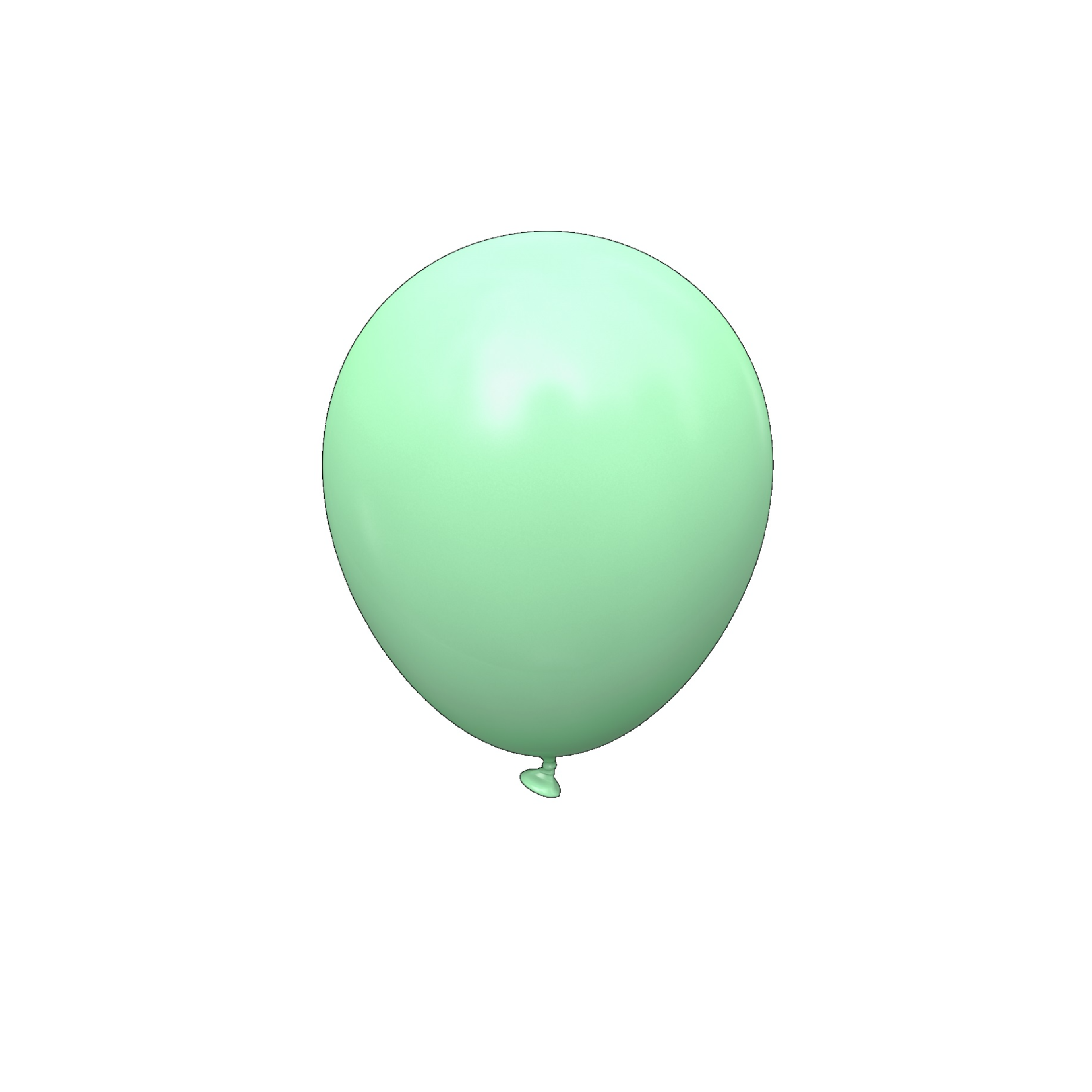 12inch Pastel Mint Green Helium Balloon 1pc