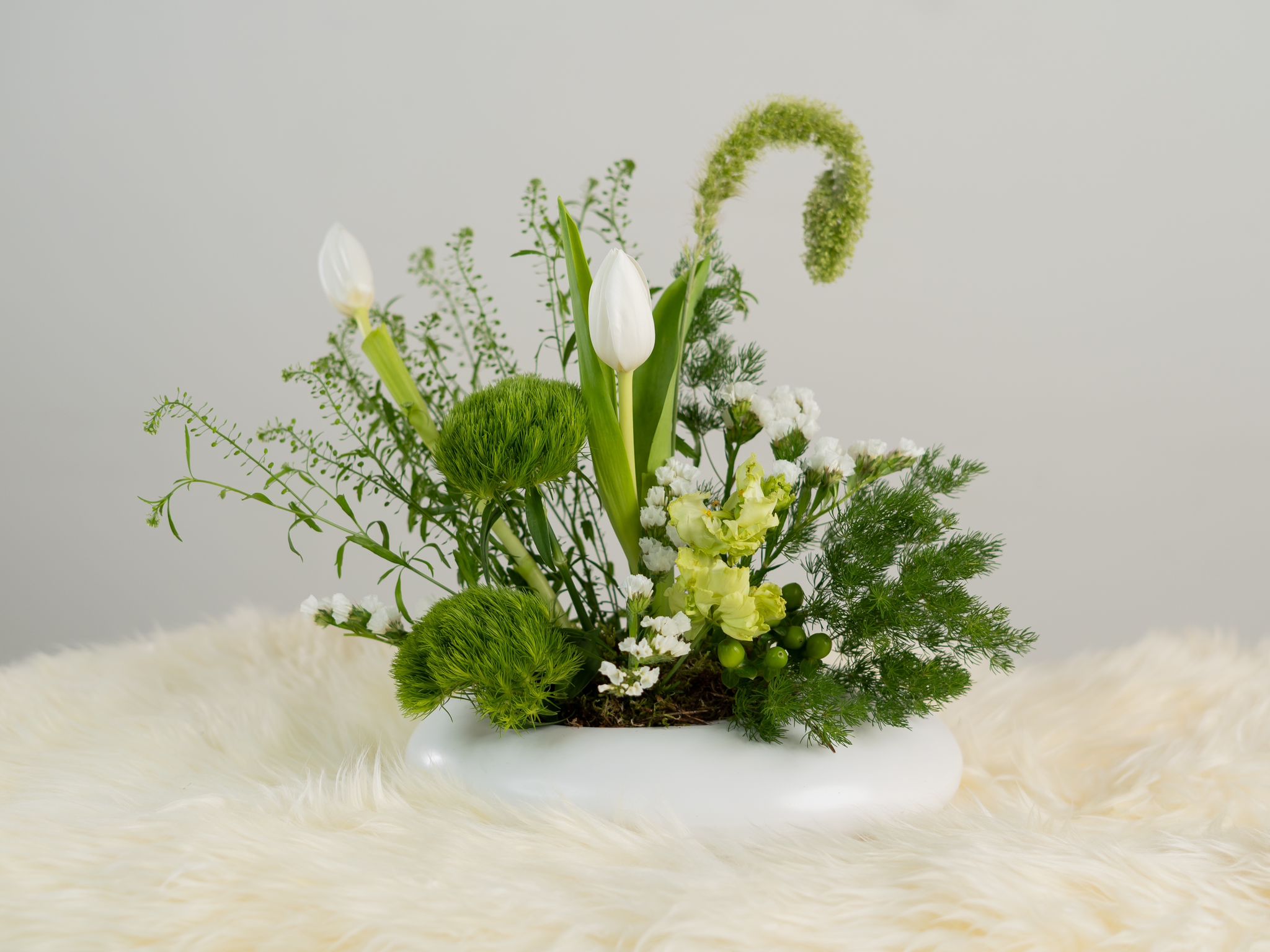 Oval Flower Vase 12