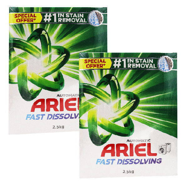 Ariel Detergent Ls Original 2X2.5Kg