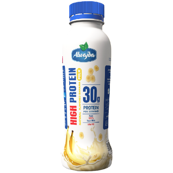 Al Wajba High Protein Natural Flavored Banana Milk 330Ml