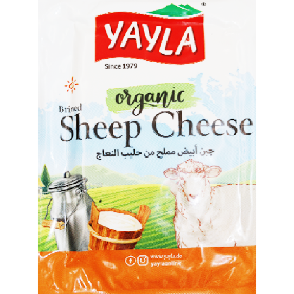 Yayla Brined Organic White Sheep;s Cheese 150g