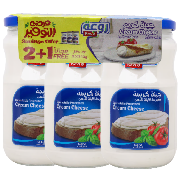 Rawa Cream Cheese 340g (2+1Free)