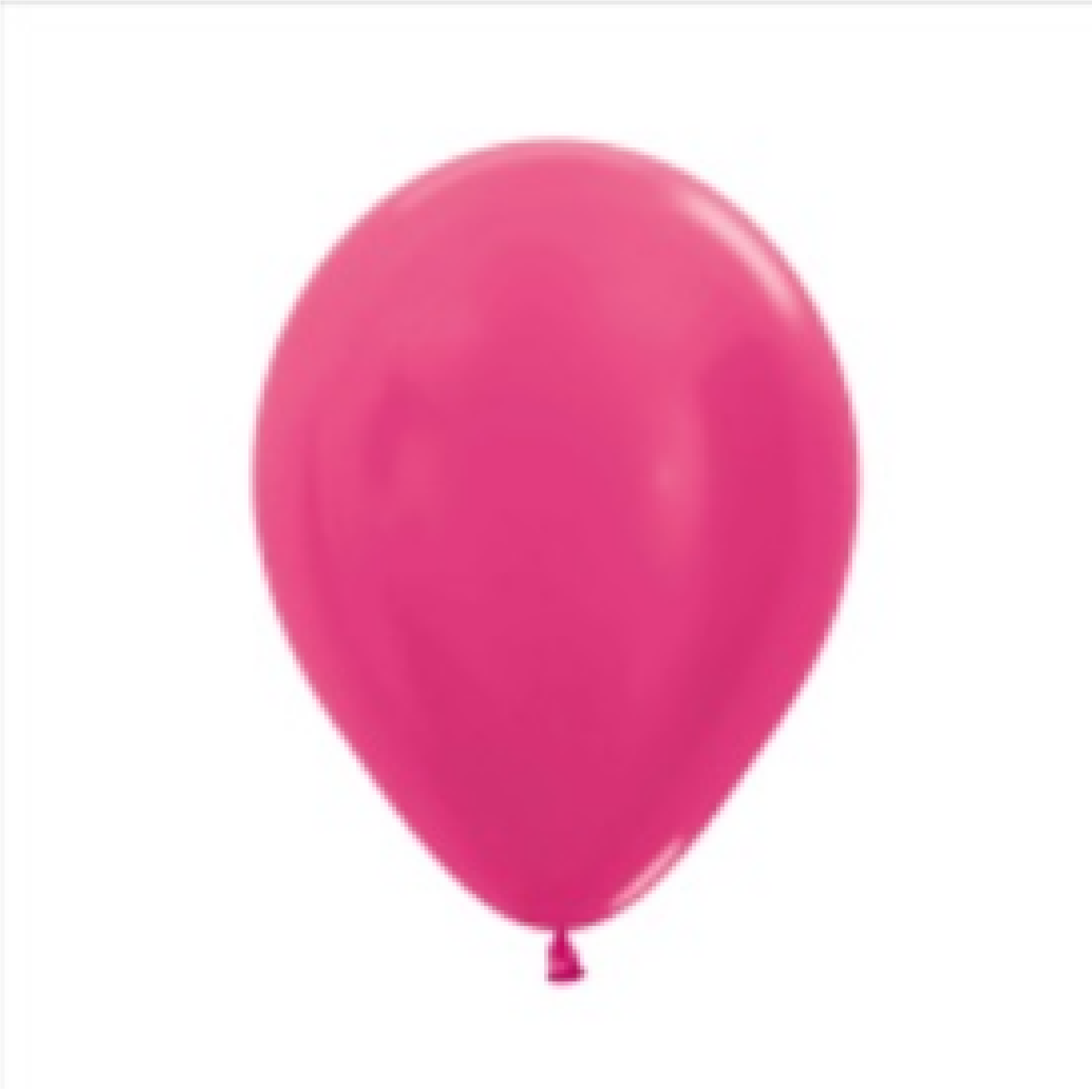 12 Inch Standard Fuchsia Balloon