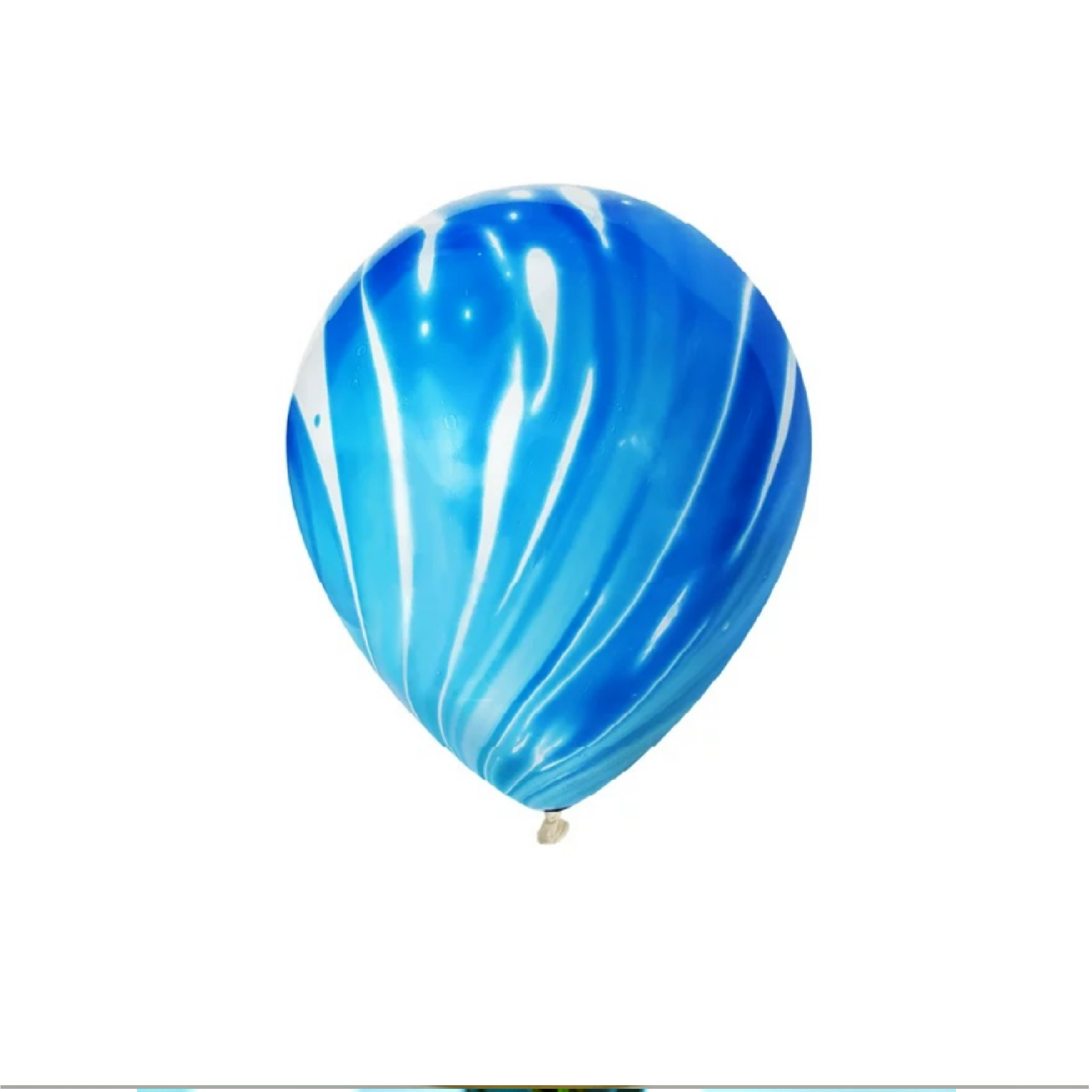 12 Inch Standard Mormol Blue Balloon