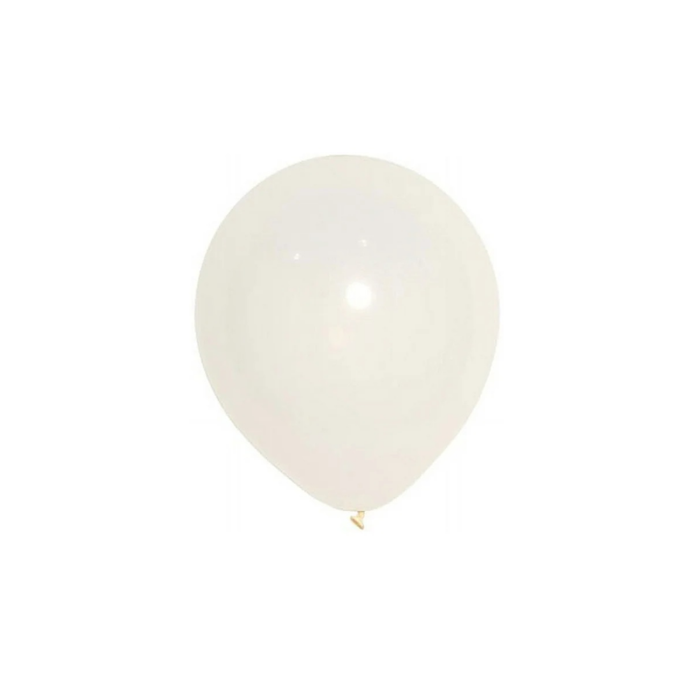 12 Inch Standard Off White Balloon