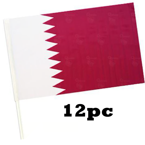 Qatar National Flag 12Pc No Jmqat02B