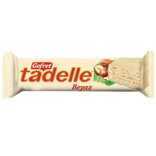 Tadelle Hazelnut Cream Wafer With White Choco 35g