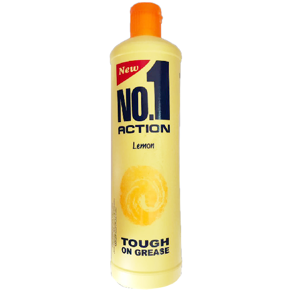 No1 Dishwash Liquid Lemon 400Ml