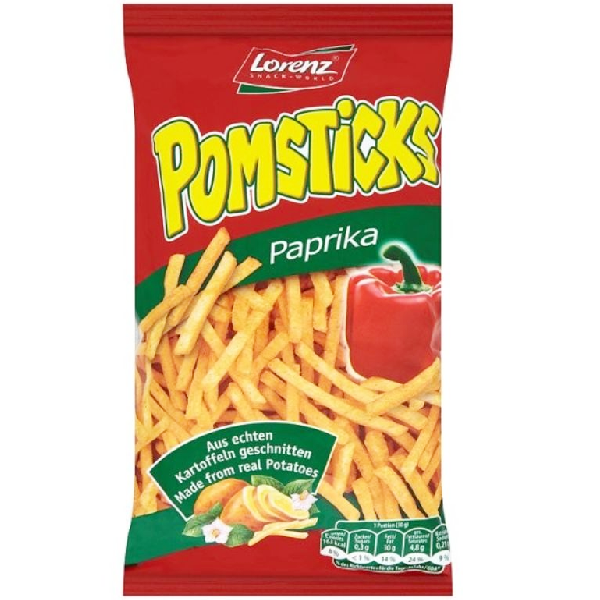 Lorenz Potato Stick Paprika-85g